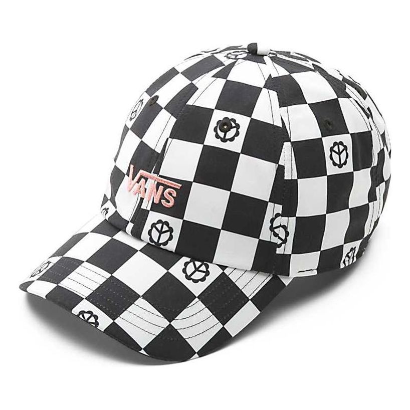 (WMNS) Vans Court Side Printed Hat 'White Black' VN0A34GRY0J