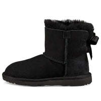 UGG Mini Bailey Bow II Snow Boots Big Boys Black 1017397K-BLK