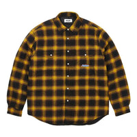 Palace Therma Yak Thinsulate Shirt 'Yellow Black' P23SHT081