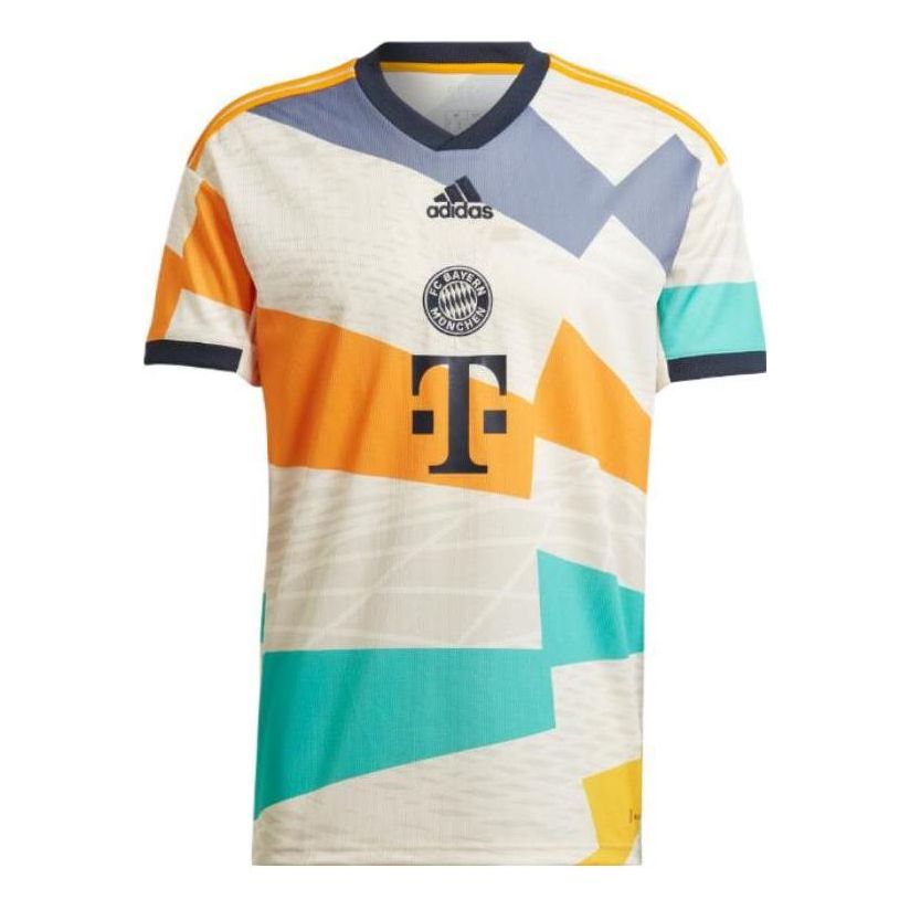 adidas 2022-23 Bayern Munich Fourth Jerseys Asia Sizing 'Beige' HU1286
