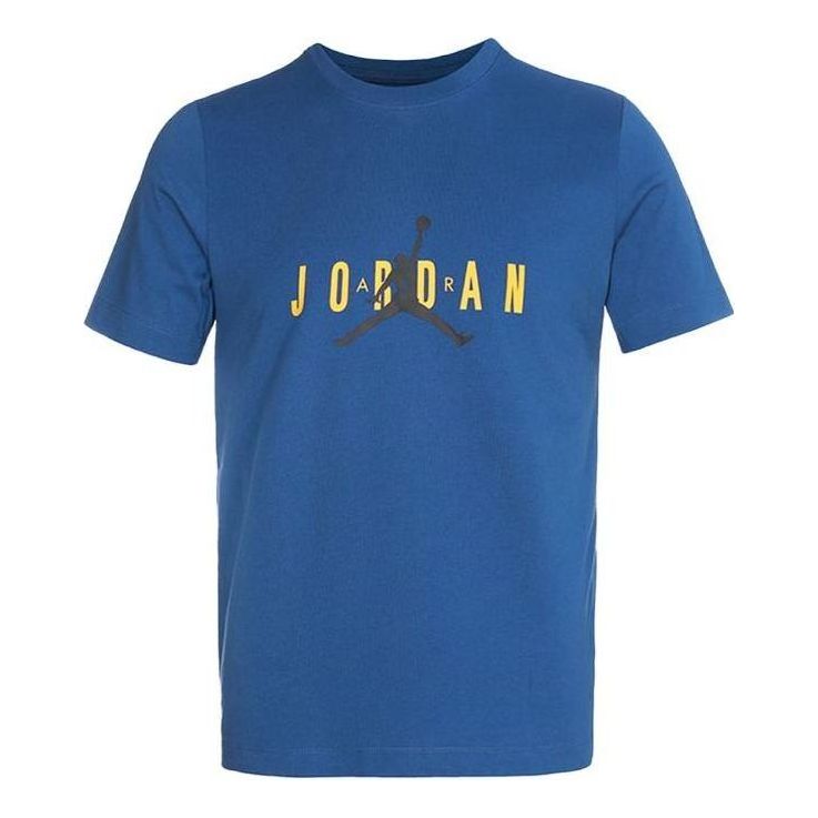 Air Jordan Jumpman Logo T-shirt 'Blue' DM1463-486