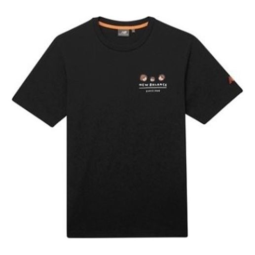 New Balance x ZERO PER ZERO Unisex Sports Tee Black NEA3V953-BK