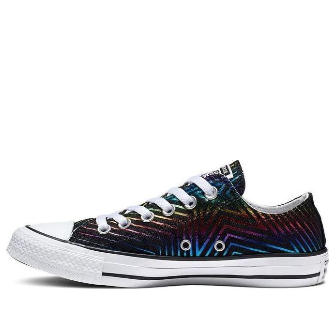 (WMNS) Converse Chuck Taylor All Star Exploding Star Low Top Black White 565439C