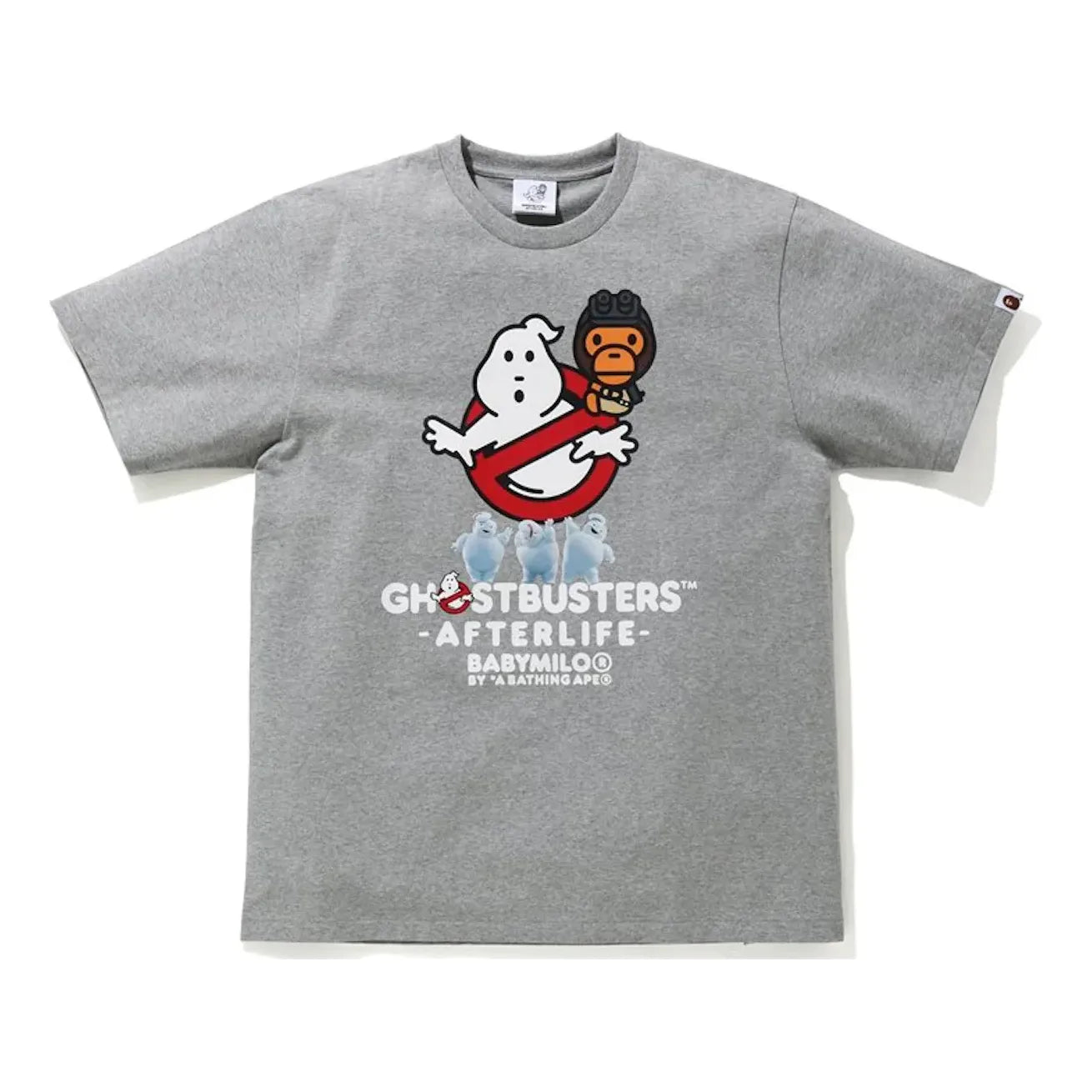 A Bathing Ape x Ghostbusters Baby Milo 2 T-shirt 'Grey' 0ZXTEM31906XG