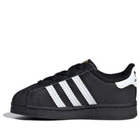 (TD) adidas Superstar Infant 'Core Black' EF5396