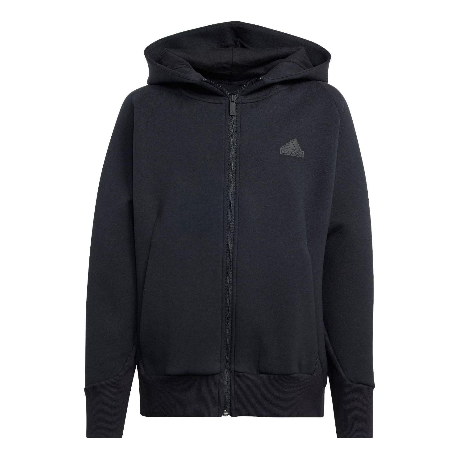 (GS) adidas Z.N.E. Full-Zip Hoodie Asia Sizing 'Black' HY1239
