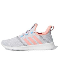 (GS) adidas Cloudfoam Pure Slip-On J 'White Acid Red' GY6589