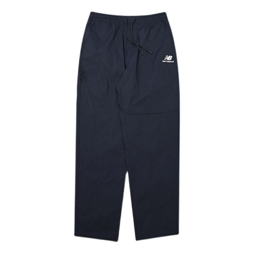 New Balance Logo Sport Pants Asia Sizing 'Black' AMP21374-BK