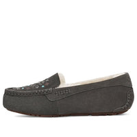 (WMNS) UGG Ansley Stud 2 (Rivets) Slip on Grey 1119100-CHRC