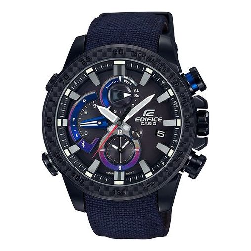Casio Edifice Analog Watch 'Navy Black' EQB-800TR-1A