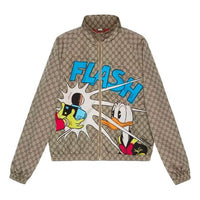 Gucci x Disney Donald Duck Printed GG Nylon Jacket For Men Beige 646442-ZAGCJ-2165
