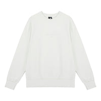 New Balance Solid Color Round Neck Sports Pullover White AMT21555-IV