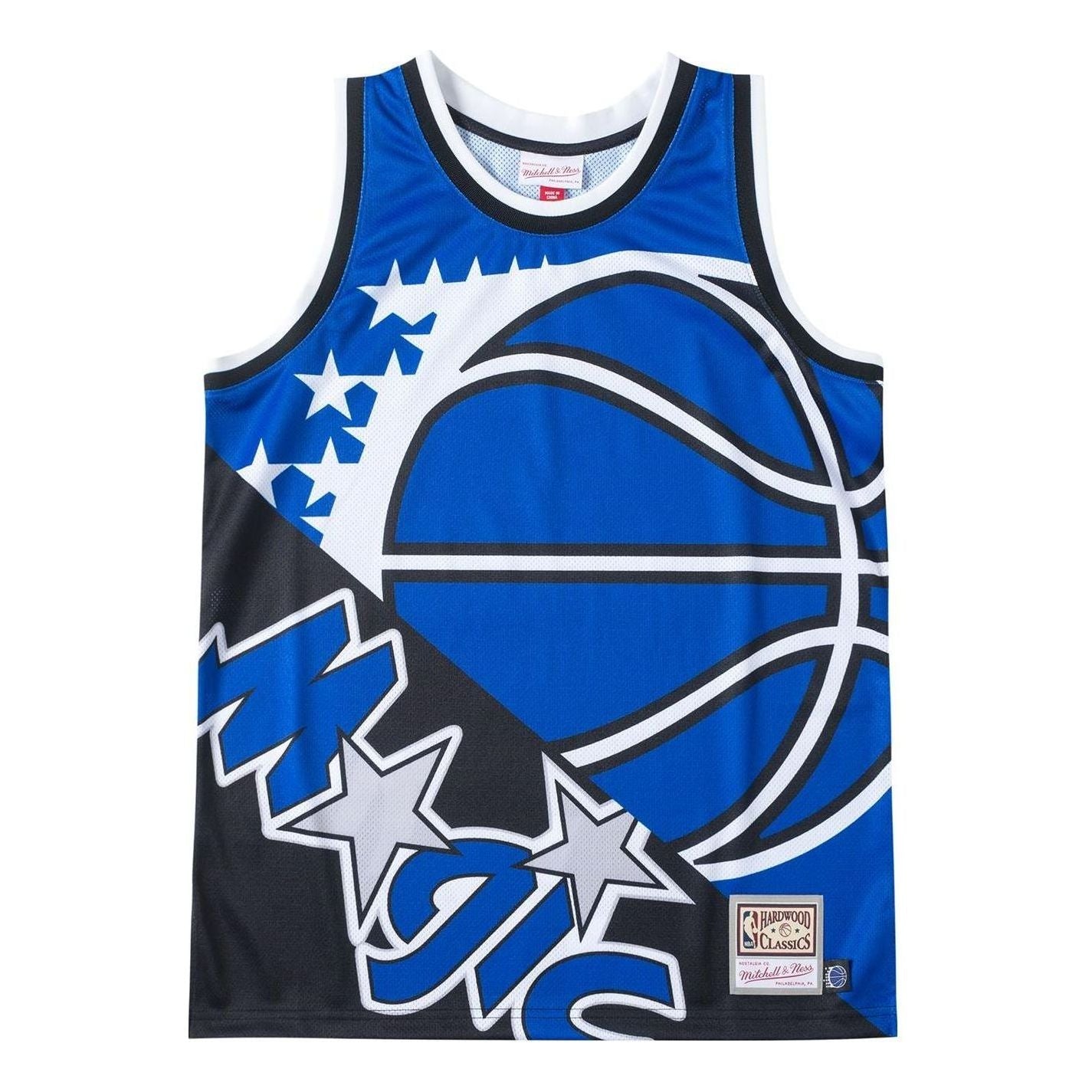 Mitchell & Ness x NBA Big Face Fashion Tank 5.0 'Orlando Magic' TMTK4350-OMAYYPPPBLUE