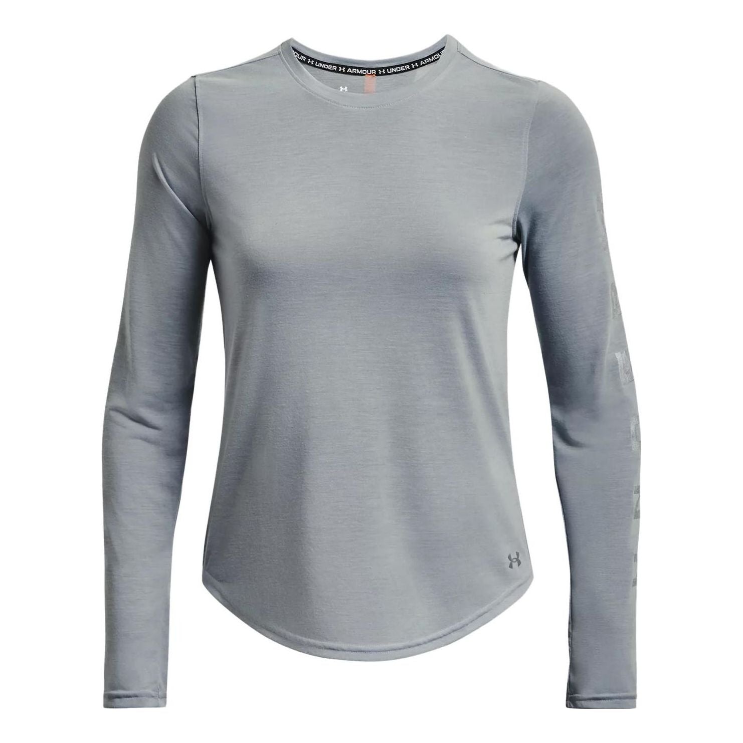 (WMNS) Under Armour Train Anywhere Long Sleeve T-shirt 'Winter Grey' 1379015-465