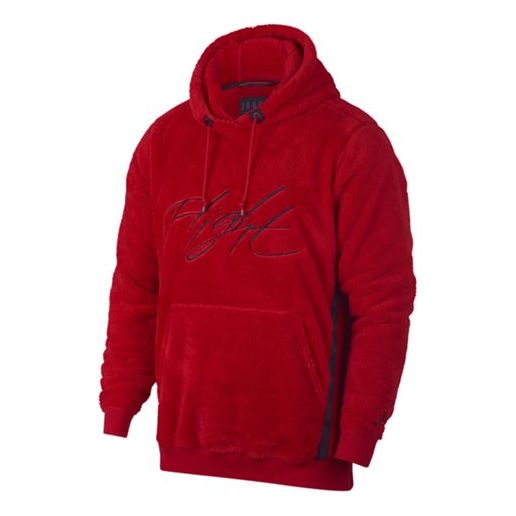 Men's Air Jordan Fleece Us Edition Red Pullover AH6250-687