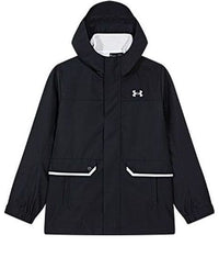 (GS) Under Armour Windproof Jacket 'Black White' 224310604