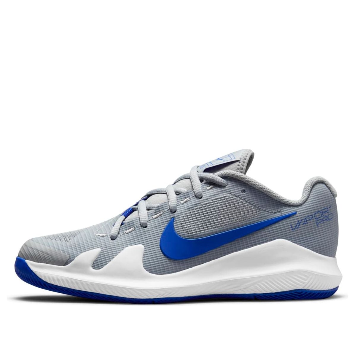(GS) Nike Court Jr. Vapor Pro 'Grey Blue' CV0863-033