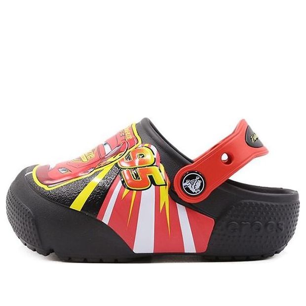 (PS) Crocs Funny Casual Sandals Black Red 205497-001