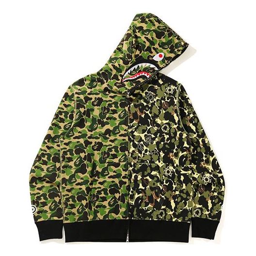 A Bathing Ape  x UNKLE Crossover Zipper Camouflage 1H23-115-906