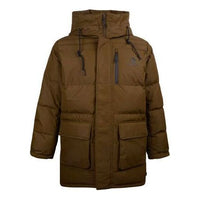 Converse Mid-Length Down Fill Puffer Jacket Asia Sizing 'Olive Green' 10019323-A02