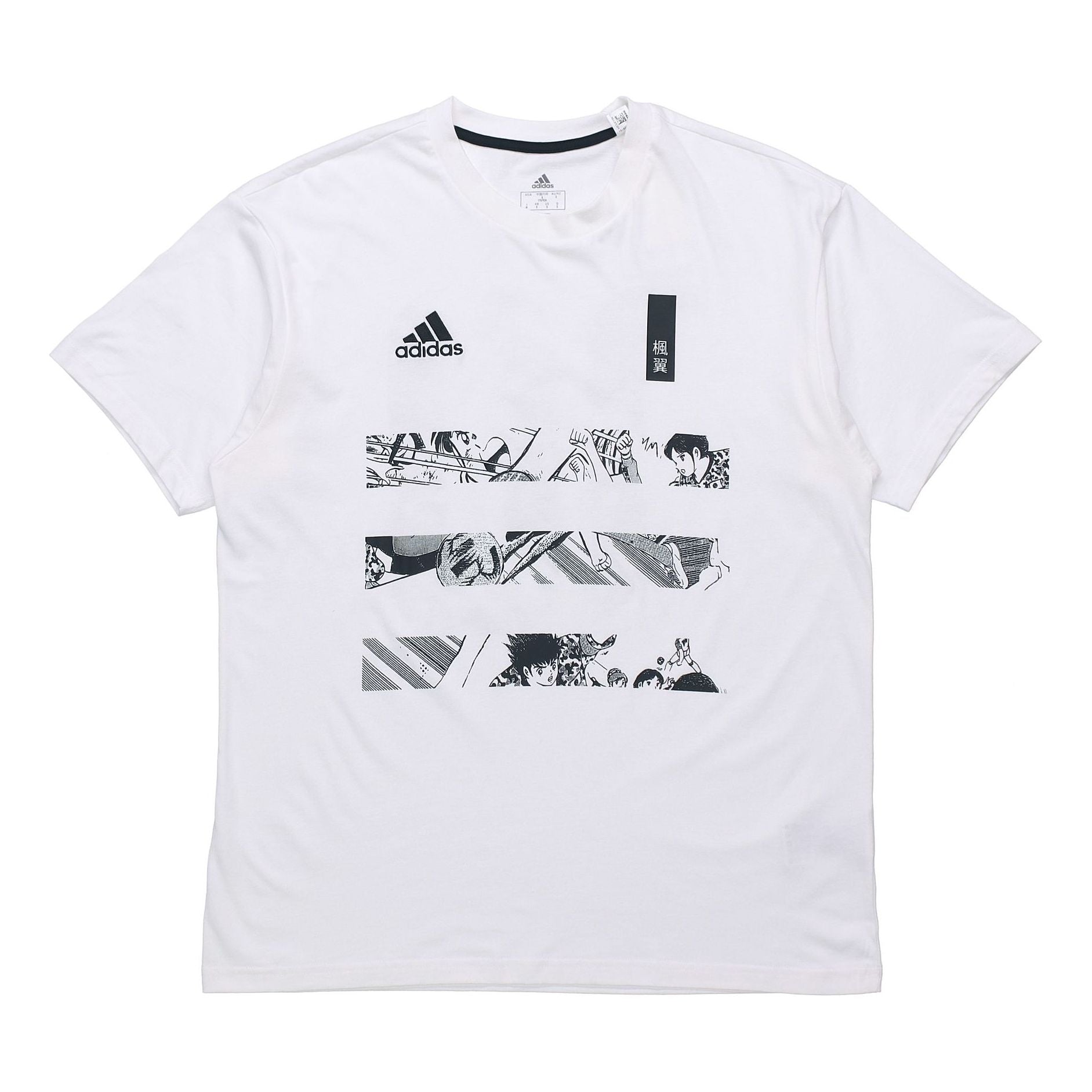 adidas Captsuba Tee Casual Sports Short Sleeve White GK3440