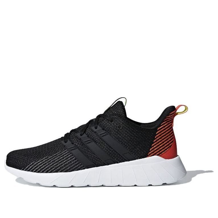 adidas Questar Flow 'Core Black Orange' F36243