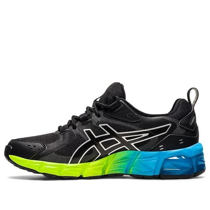 (GS) ASICS Gel Quantum 180 6 'Black Aizuri Blue' 1204A002-008