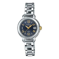 CASIO SHEEN Series Wrist Blue/ Solar Powered Silver Analog SHW-5300D-2AJF