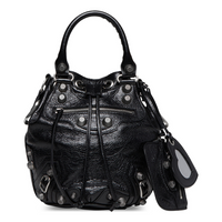 (WMNS) Balenciaga Le Cagole Small Bucket Bag 'Black' 7024321VG9Y1000