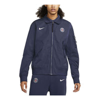 Nike Paris Saint-Germain Unlined Bomber Jacket 'Navy' DN1489-410