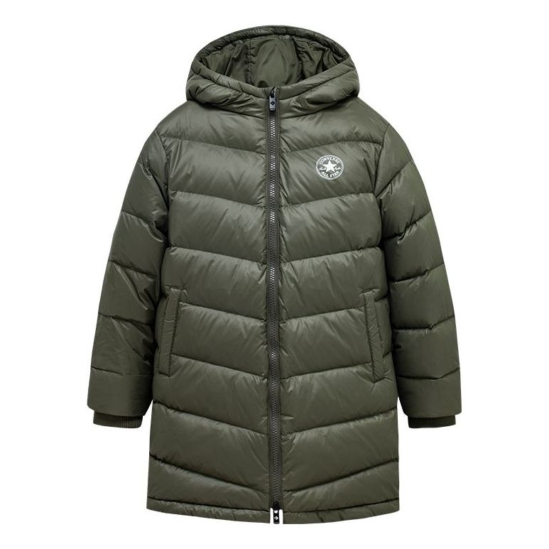 (PS) Converse Long Down Jacket Asia Sizing 'Olive Green' CV2242085GS-003
