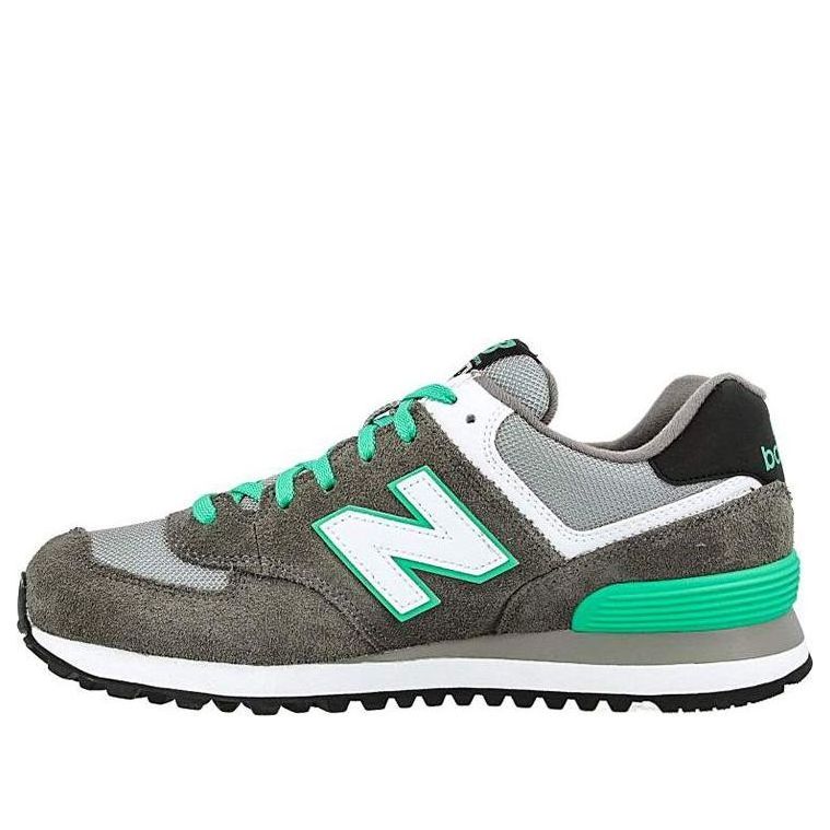 New Balance 574 Series Lightweight Wear-resistant Non-Slip Low Tops Retro Gray Green ML574CPF