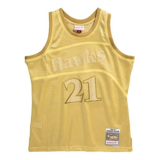 Mitchell & Ness NBA Swingman Jersey ' Atlanta Hawks - Dominique Wilkins 1986-87' SMJYBW19079-AHAMTGD86DWI