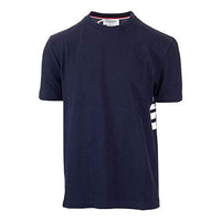 THOM BROWNE Short Sleeve T-Shirt 'Navy' MJS123A-00050-415