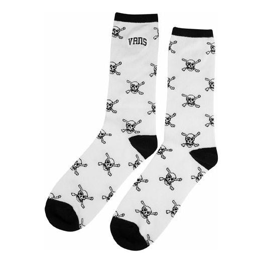 Vans Casual Printed Breathable Socks 1 Pack 'White Black' VN0A54K2WHT