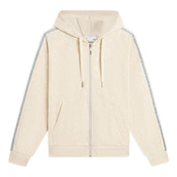 (WMNS) Li-Ning All-Over Print Hooded Jacket 'Beige' AWDS672-4
