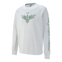 PUMA Long Sleeve Graphic T-Shirt 'White' 621966-02