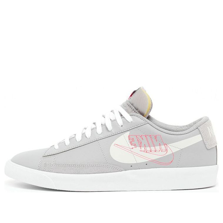 Nike Blazer Low Grey/White/Red DA4652-400