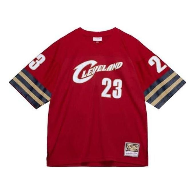 Mitchell & Ness x NBA Audible Cleveland Cavaliers Jersey 'LeBron James 23' TNMP4846-CCAYYLJARED1