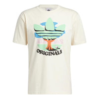adidas originals Trefoil Tree T-shirt 'Non Dyed' HI2961