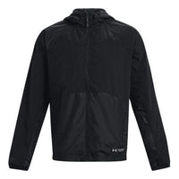 Under Armour Rush Woven Full-Zip Jacket 'Black' 1377181-001