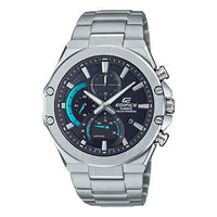 CASIO Waterproof EDIFICE Sapphire Crystal Solar Powered Mens Silver Analog EFS-S560YD-1APRD