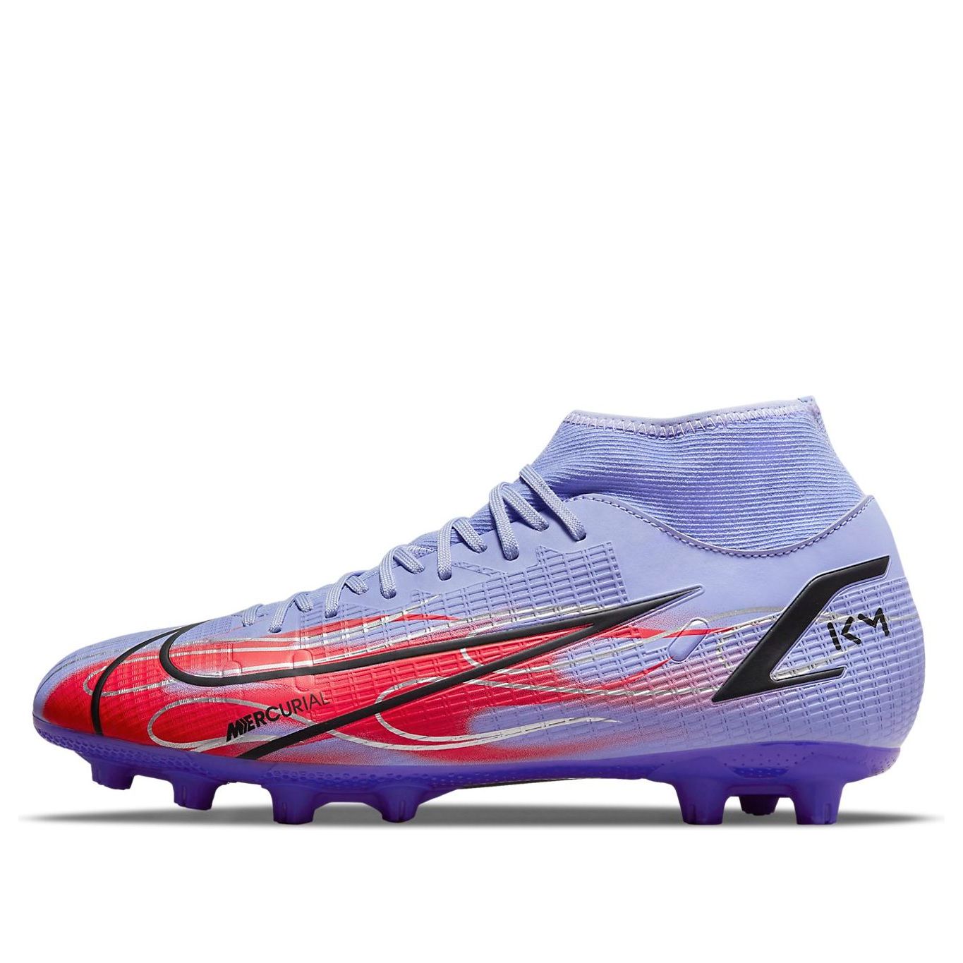 Nike Mercurial Superfly 8 Academy KM HG 'Purple Red' DJ3985-506