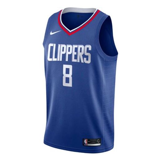 Nike NBA Team limited Jersey SW Fan Edition Los Angeles Clippers No. 8 Blue 864481-401