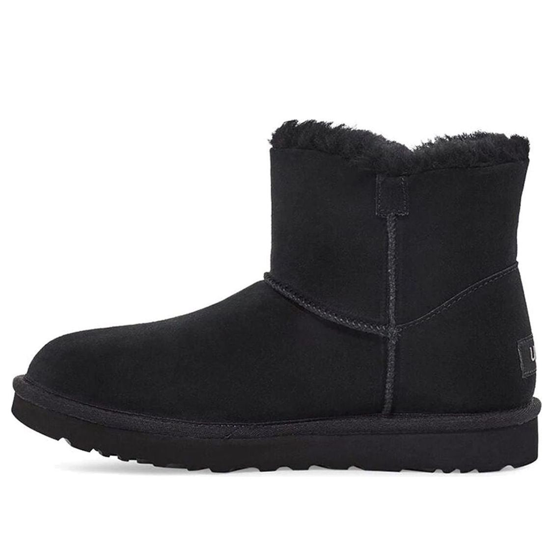 (WMNS) UGG Mini Bailey Button Gem Classic Boot 'Black' 1119000-BLK