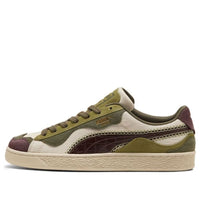 PUMA Basket Trippy Camo 'Alpine Snow Loden Green Chocolate Brown' 408345-01