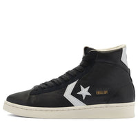 Converse Pro Leather Mid Canvas Shoes Black/White 169261C