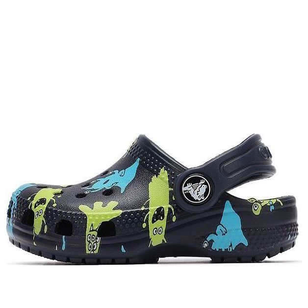 (PS) Crocs Classic clog Lightweight Cozy Sports Blue Sandals 206833-410