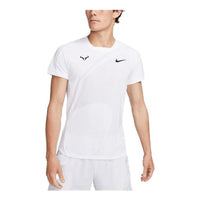 Nike Dri-Fit Rafa Short-Sleeve Tennis T-Shirts 'White' DV2878-100
