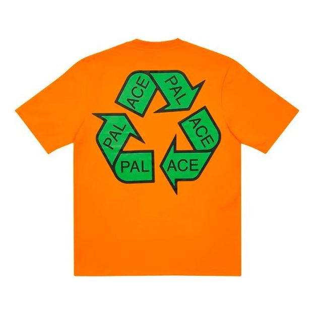 PALACE P Cycle TShirt Triangle Back Logo Short Sleeve Unisex Orange P20TS054
